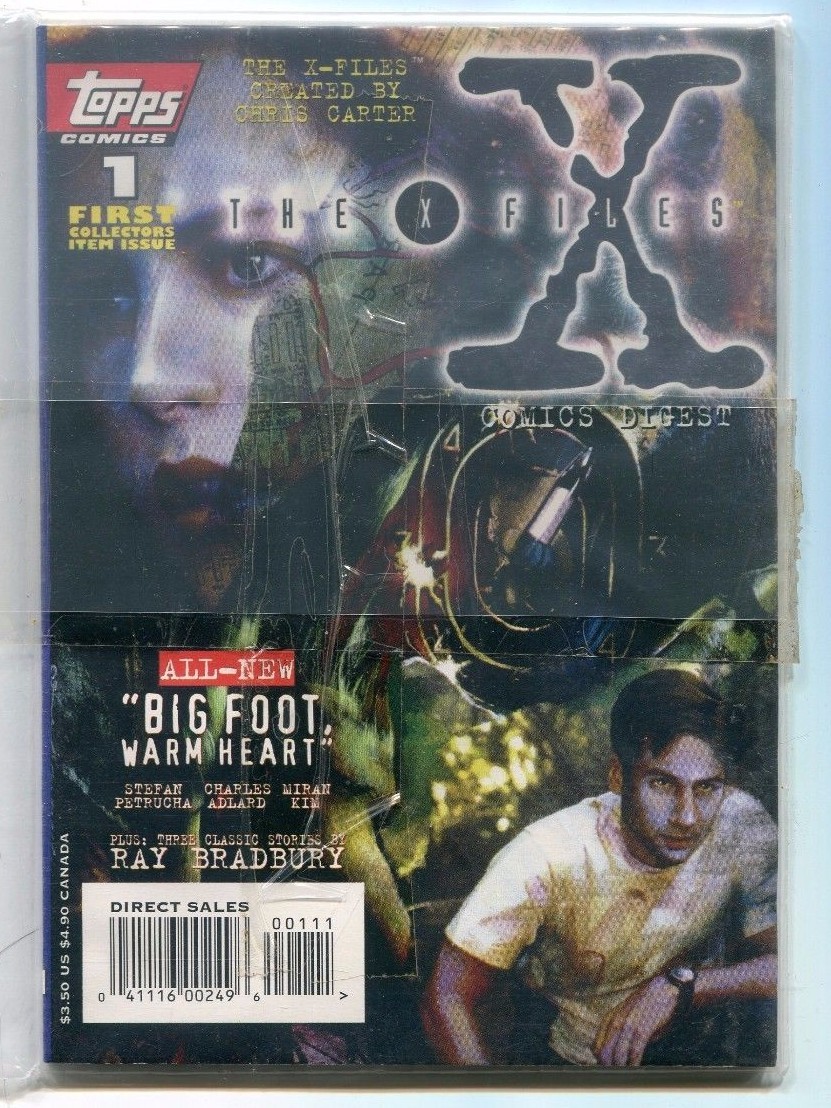 The XFiles Comics Digest 1 NM 1995 Topps Comic Book eBay