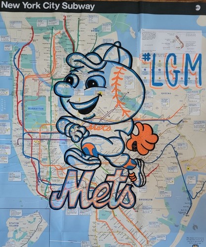 【激レア】MLBメッツMets ビンテージラグマット　USA製　野球アート 激レア】MLBメッツMets ビンテージラグマット USA製 野球アート