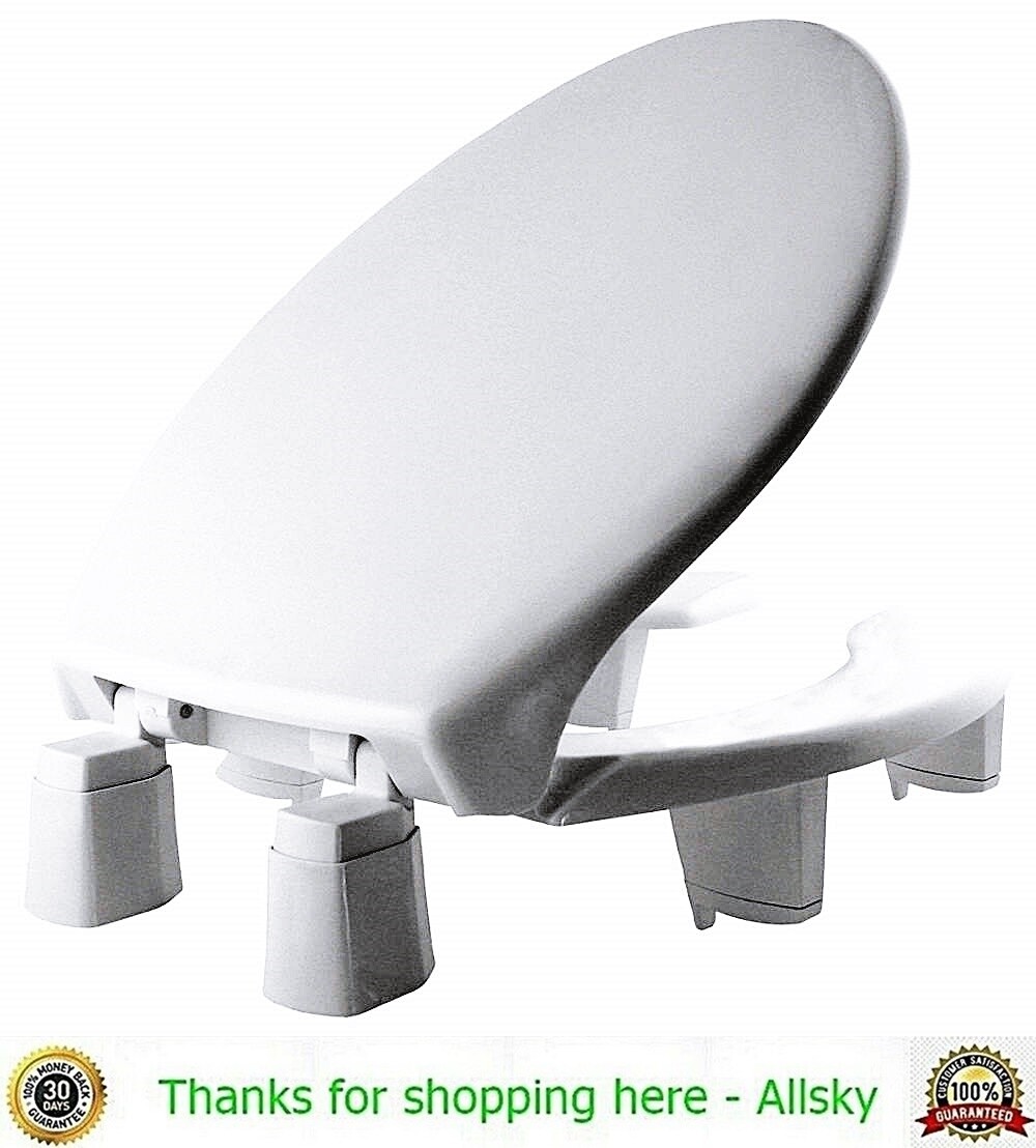 New BEMIS 3L2150T 000 Medic-Aid 3" Lift Raised Elongated Pla