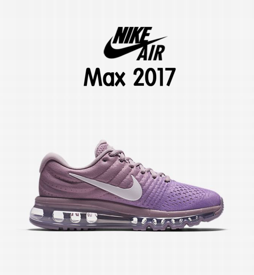 NEW NIKE Women's Air Max 2017 849560 555 Shoes Sneakers Plum