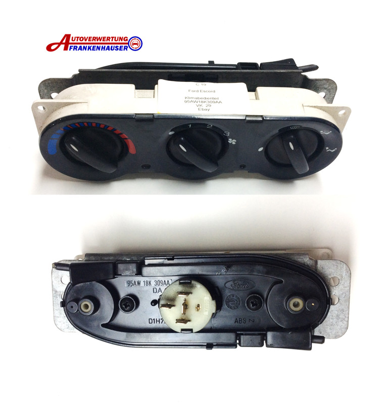 Ford Escord UnitÃ© De Utilisation De Chauffage Partie 95aw18k309aa 95ab18c419ab