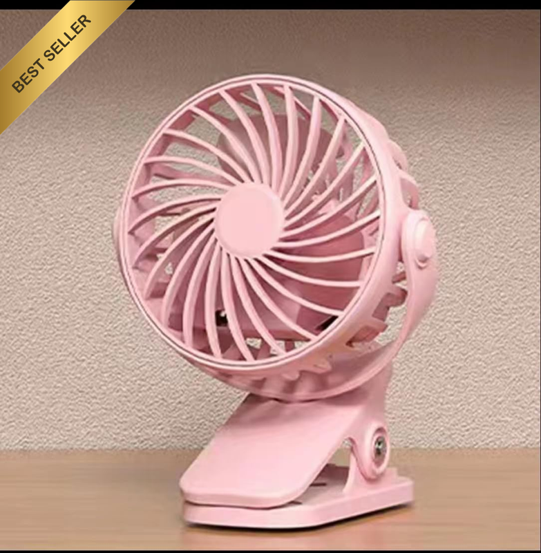 Desk Fan, USB Charging Portable Battery Fans, Timer Function, Smart Digital Disp