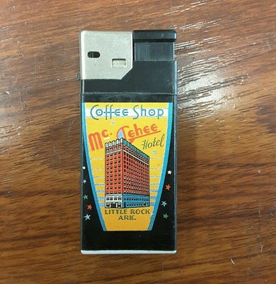 Cigarette lighter McGehee Coffee Shop. Little Rock Ark. 