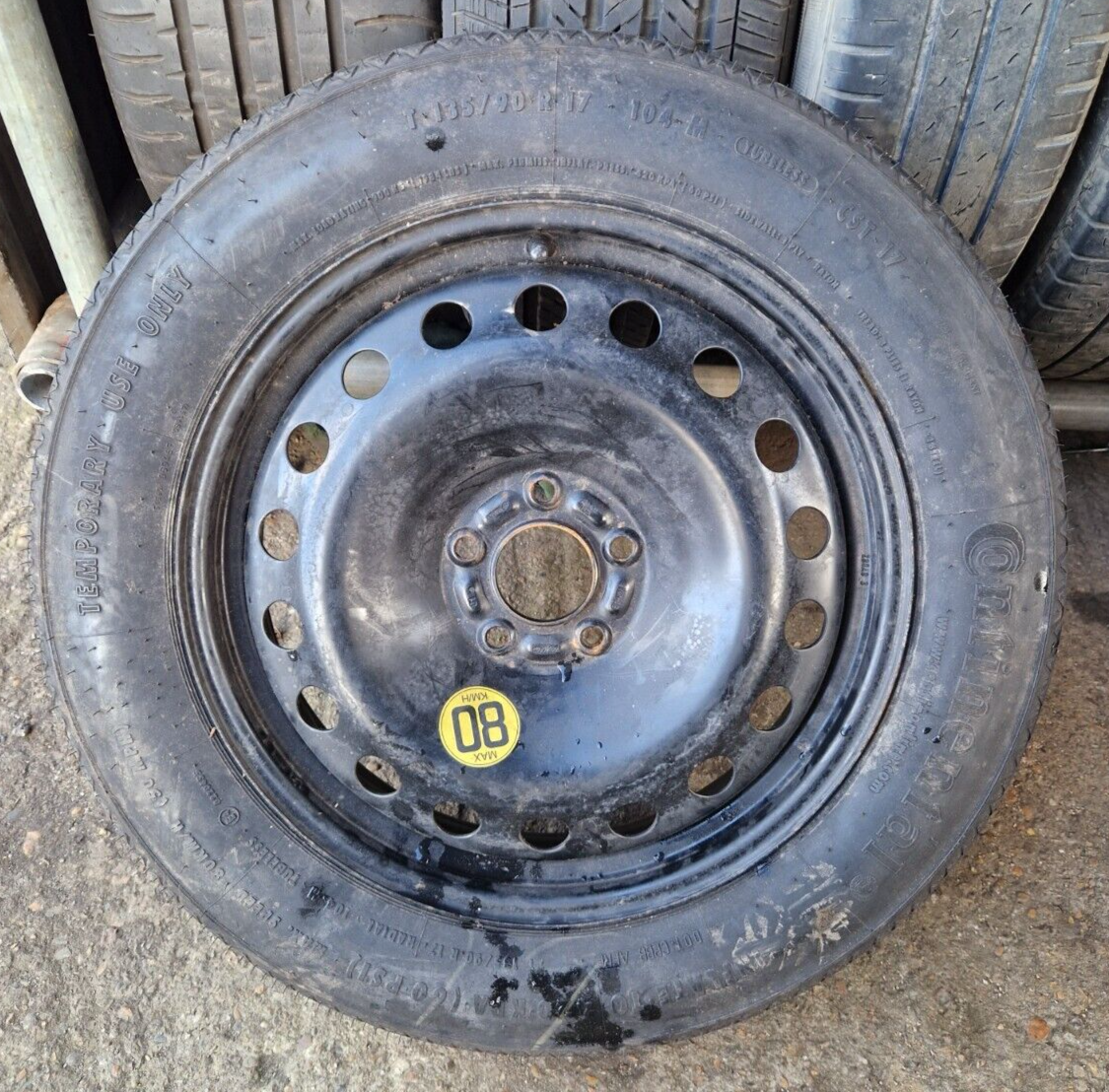 2010 FORD KUGA ZETEC 2.0 TDCI CONTINENTAL T135/90R17 17