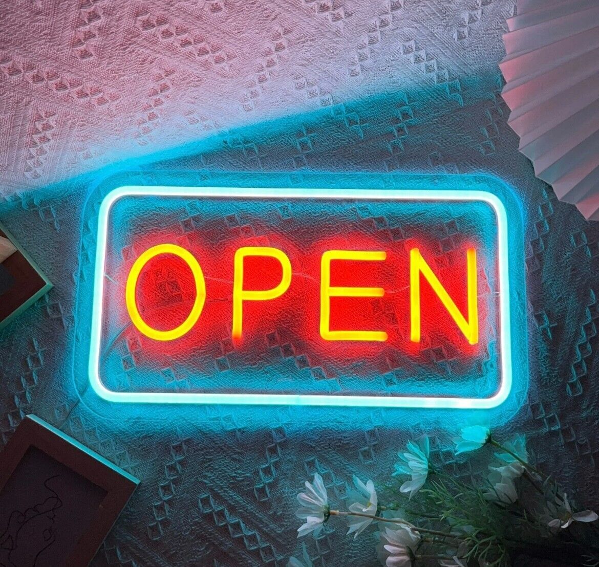 Ultra Bright Neon Open Sign, 16" x 9"