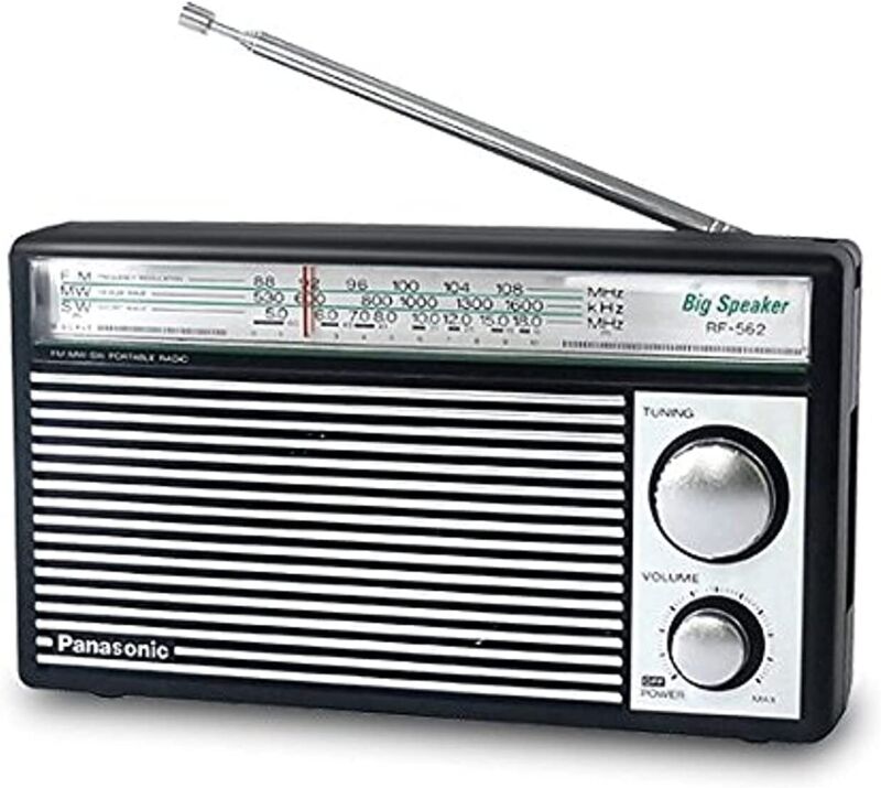 PANASONIC RF-562D AM/FM SW Shortwave Transistor Battery Radio Retro Design