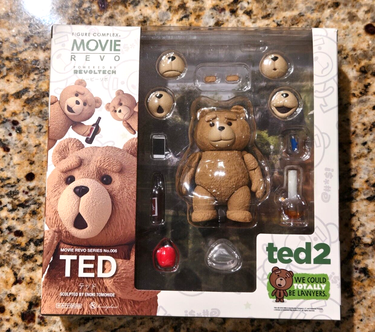 MOVIE REVO ted2 テッド Figure Complex Movie Revo N.006 Kaiyodo Revoltech Ted 2