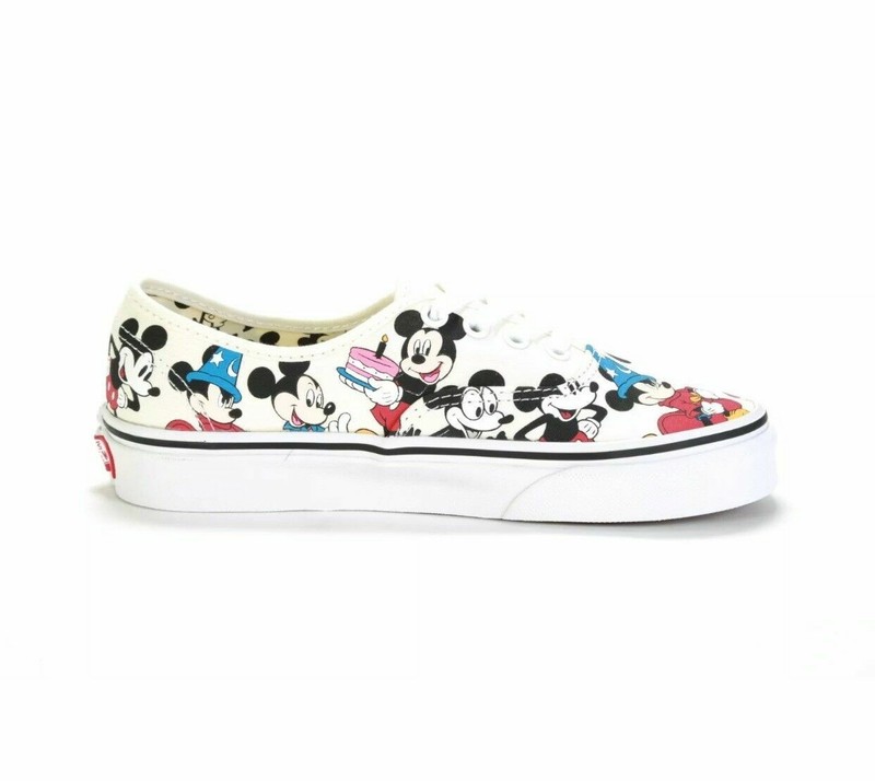 Vans Authentic Disney Mickey Mouse Birthday White Men Womens VN0A38EMUJ2 Sz 5-13 | New with box | $94.99 | dekoy