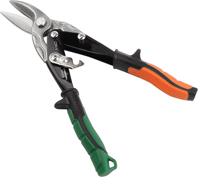 Aviation Tin Snip, Metal Cutter Shear for Sheet Metal with Safety Latc