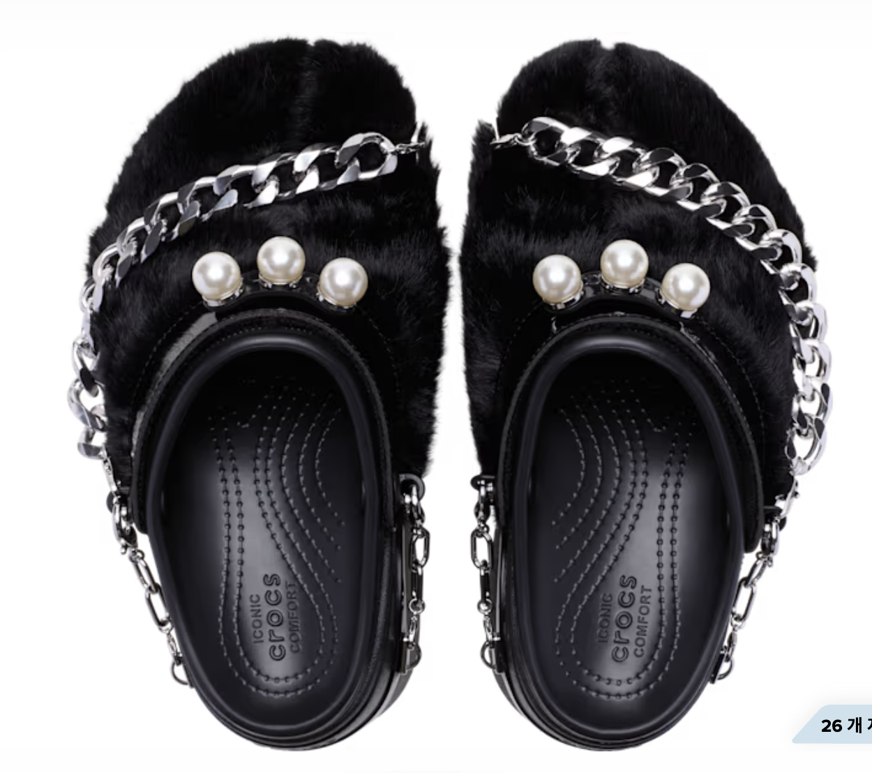 CROCS CROCS SIREN LUX CLOG FUR 210683 BLACK, 2024