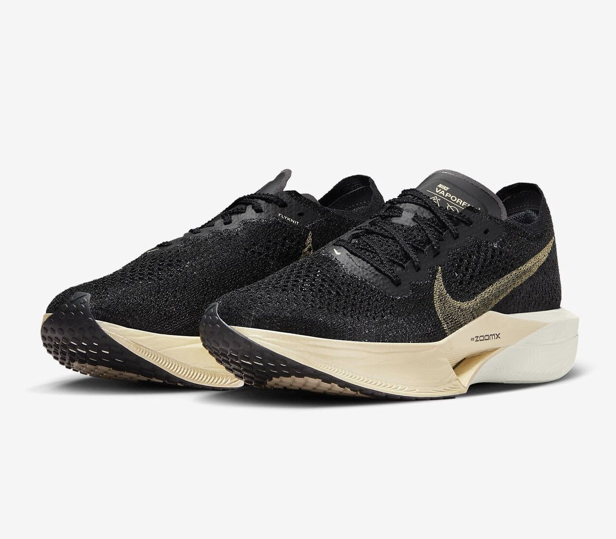Мужские кроссовки Nike ZoomX Vaporfly NEXT% 3 Черный металлик с золотым зерном DV4129-001 sz 8