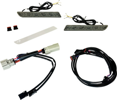 Custom Dynamics Smoke LED Fender Reflector Light for 2014-24 Harley Trike Models