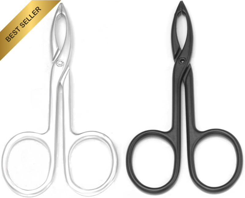 Professional Scissor Handle Eyebrow Tweezer Slant Tip Tweezer Flat Tip Tweezers