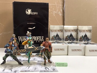 Valkyrie Profile Trading Arts Figure Full Color complete 6 set box Square Enix