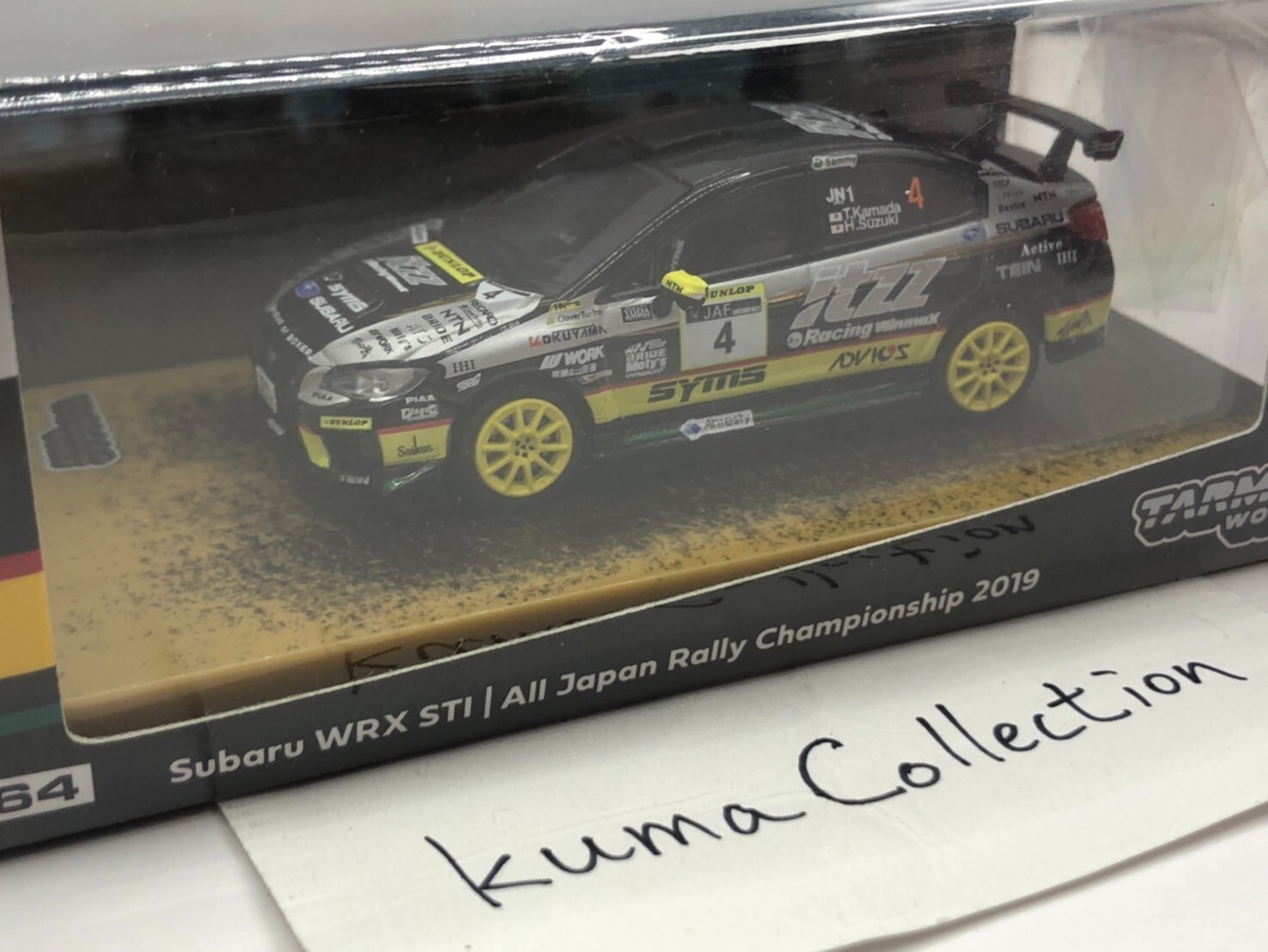 SUBARU WRX STI #4 ALL JAPAN RALLY CHAMPIONSHIP 1/64 TARMAC