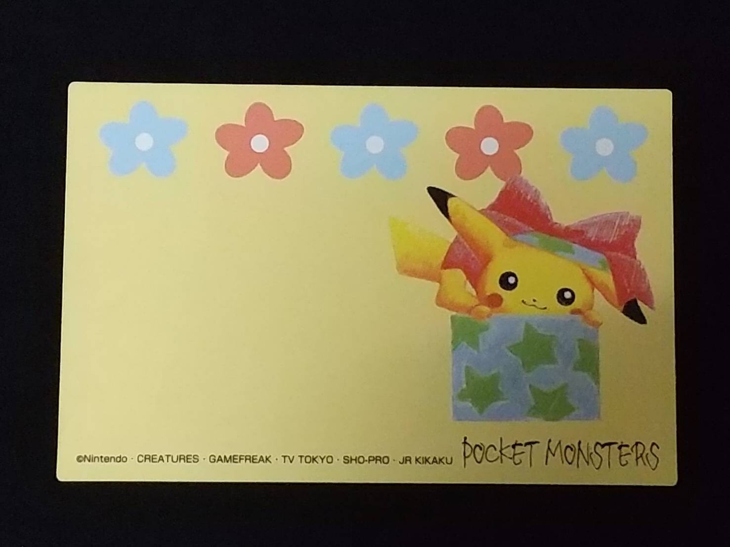 非売品】ポケモン プリネーム スペシャル ファイル 1998 名刺