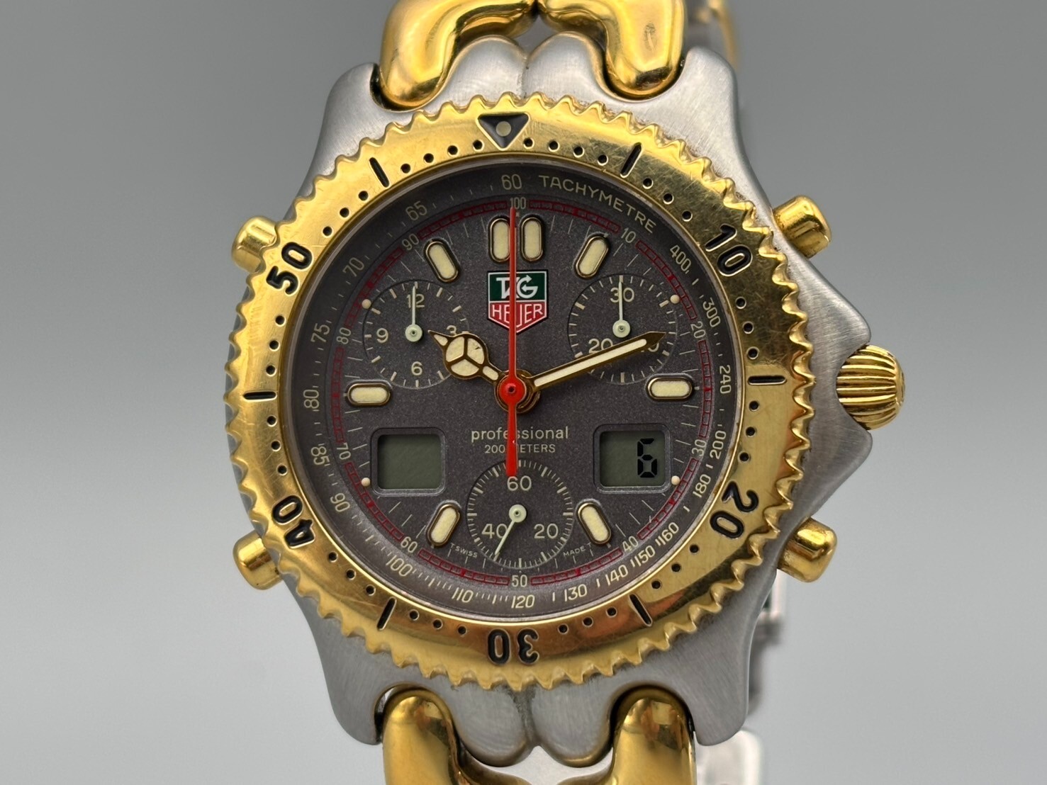 Read] TAG Heuer CG1122-0 SEL Men's Watch SENNA model Gray