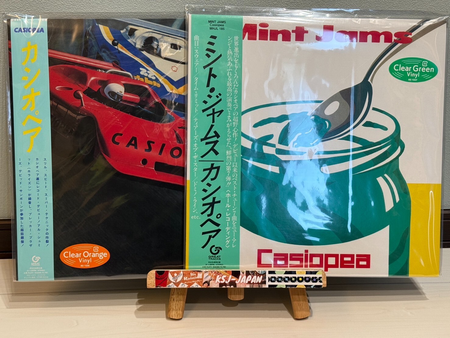 Casiopia Mint Jam クリアグリーン・オレンジレコード Casiopia Mint Jam クリアグリーン・オレンジレコード - メルカリ