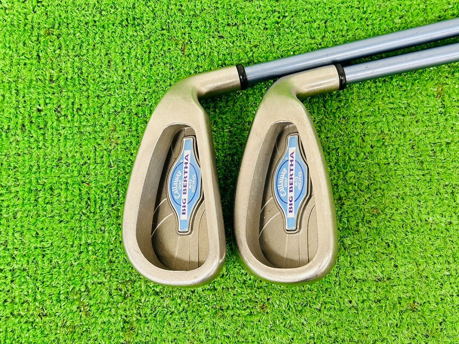Callaway Big Bertha X-12 Irons 7.9+PW+SW RH Super JV 200