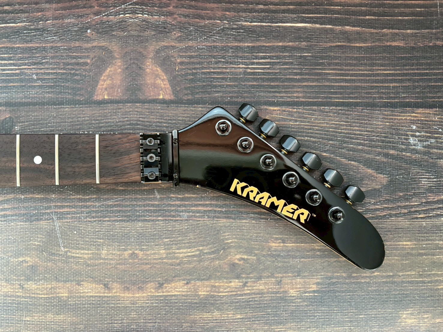 80s KRAMER MK Series Banana Head Neck Medium Scale 22F Made