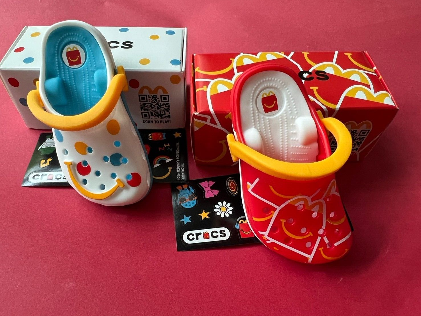 海外限定　クロックス×マクドナルド　Happy Meal McDonald's x Crocs Classic Clog “Happy Meal” [Release Date
