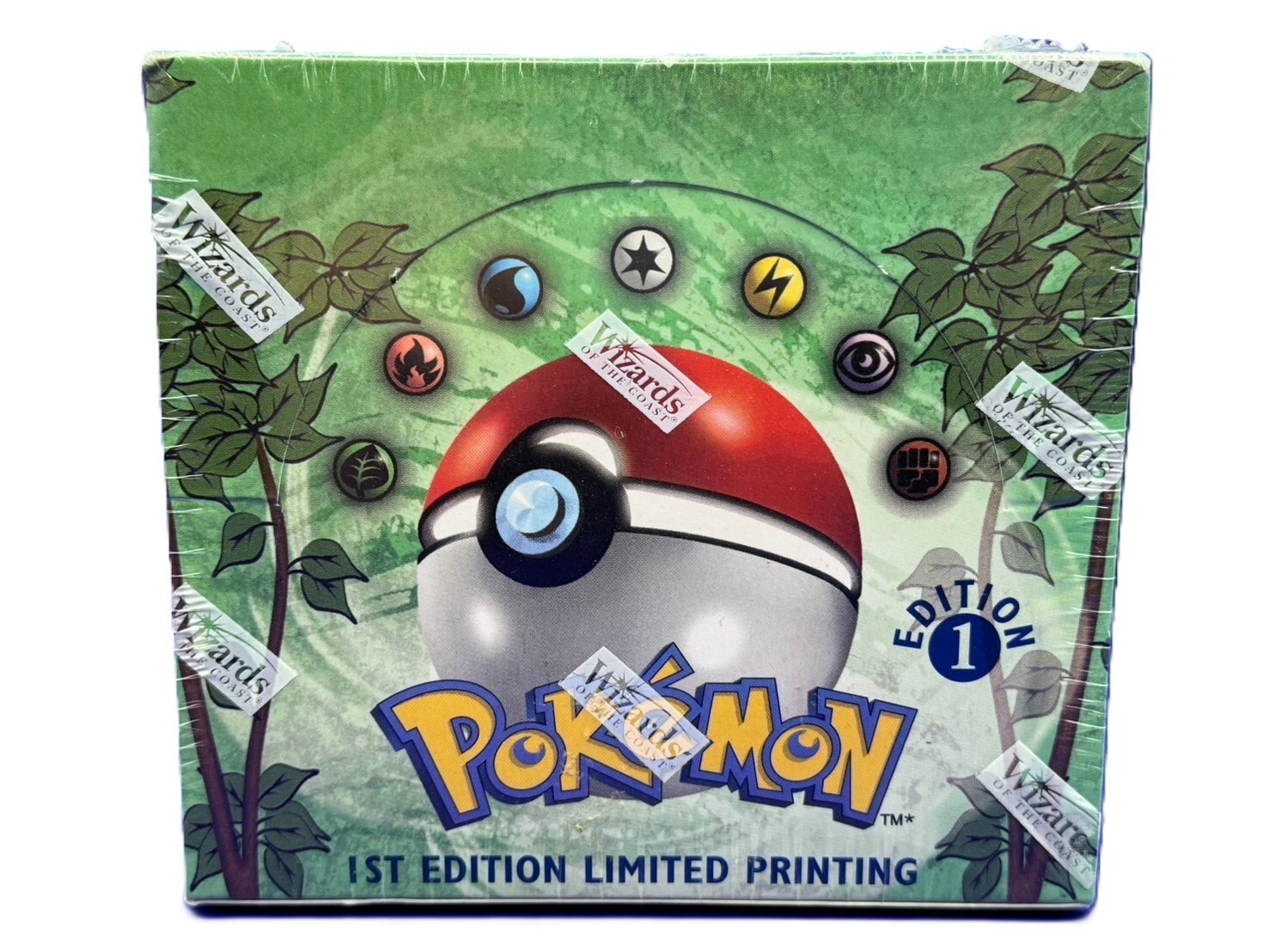 New Sealed Wizards of the Coast Pokemon Card Game Jungle 1st Edition Booster Box New Sealed Wizards of the Coast Pokemon Card Game Jungle 1st Edition Booster Box