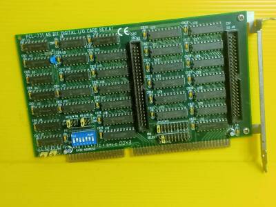 ADVANTECH PCL-731 48 BIT DIGITAL I/O CARD REV.A1.