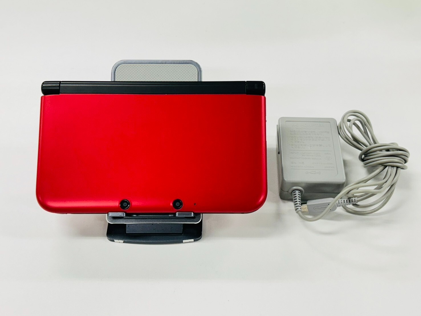ニンテンドー 3DS Nintendo 3DS LL XL Console Red Black w/touch pen Cable
