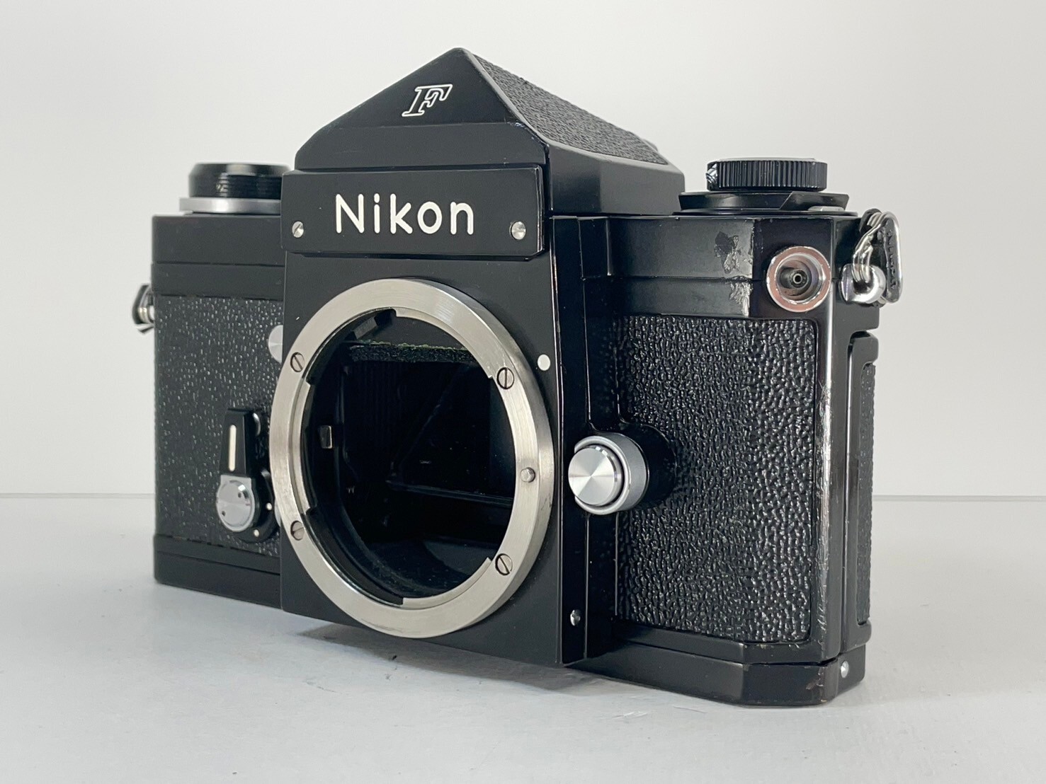 【外観美品】NIKON F アイレベル Eyelevel 黒 Black Nikon F Rare Black 35mm Camera w/ Eye Level Finder & 50mm f1