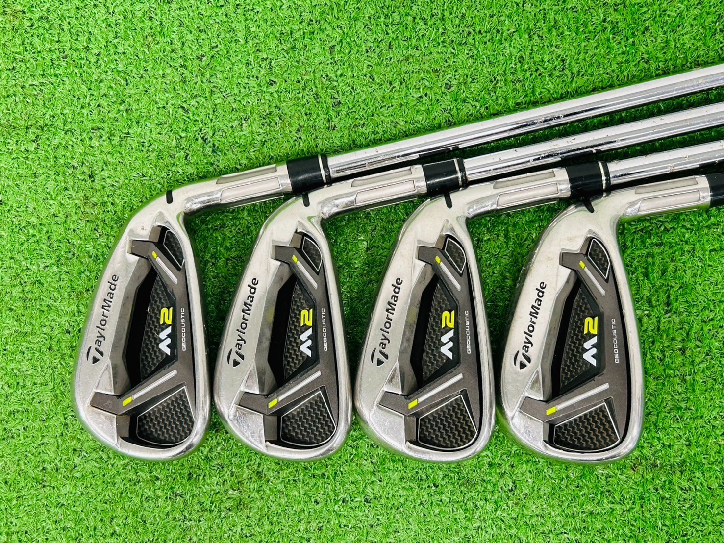 Taylormade M2 Iron Set 5-9+PW+AW+SW RH Reax Steel Japan Spec