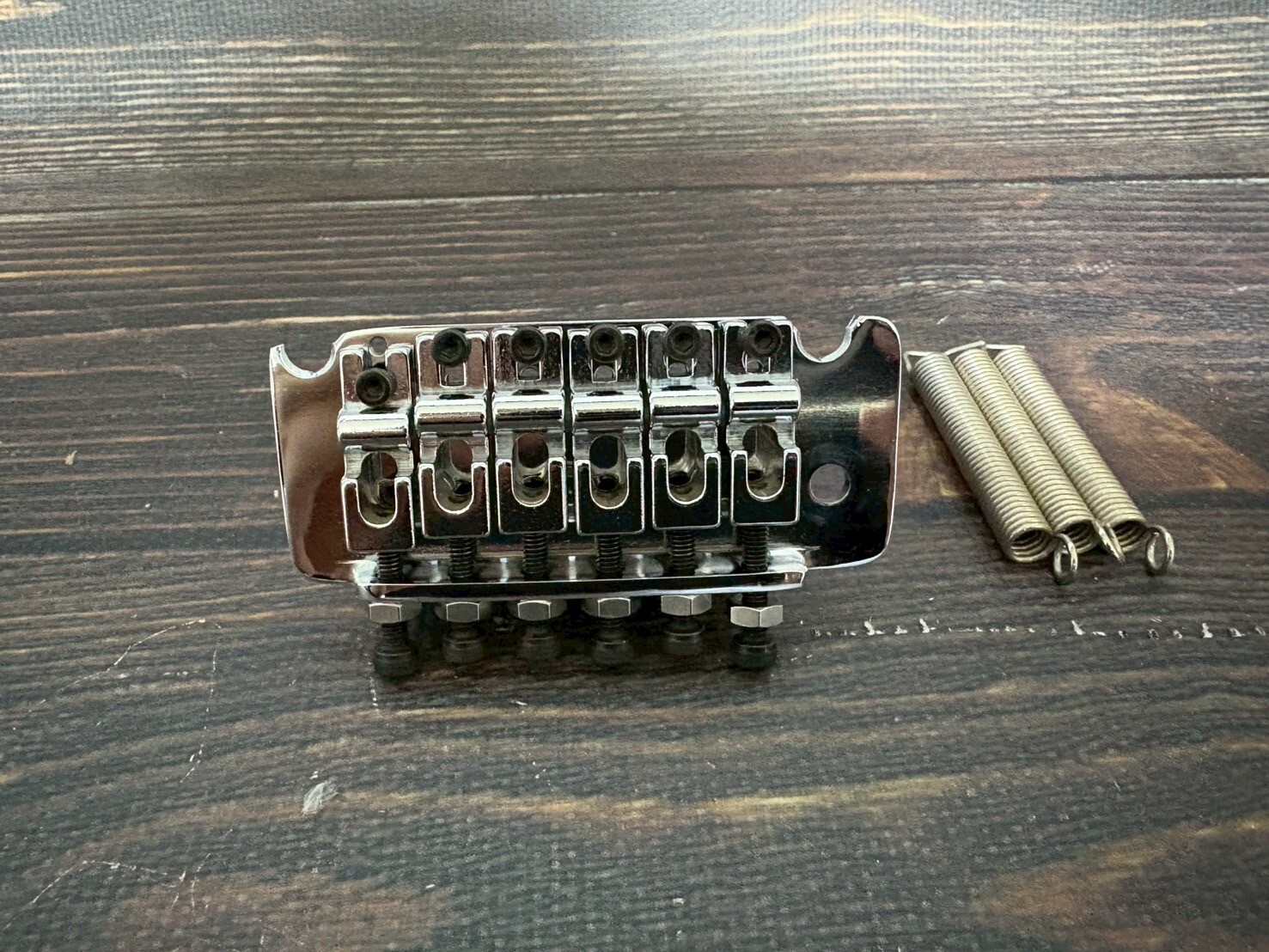 80s FERNANDES FRT-2 Head Banker Tremolo Bridge Chrome