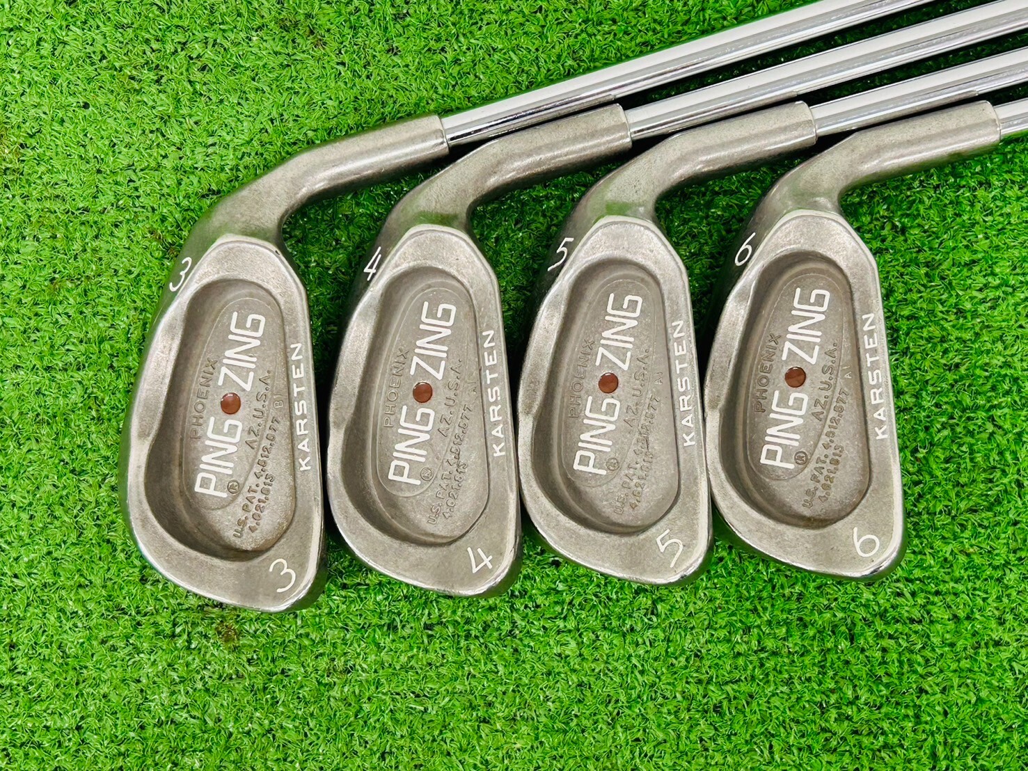 Ping Zing Karsten Iron 3-9+PH RH Ping Karsten JZ Steel Shaft