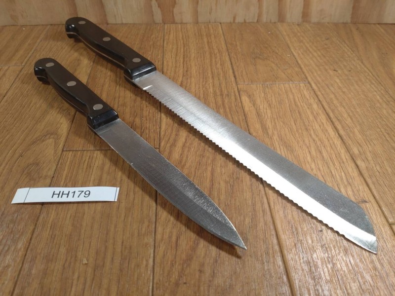 Lot EndommagÃ© De Couteaux De Cuisine Japonais Hocho Set Du Japon Hh179