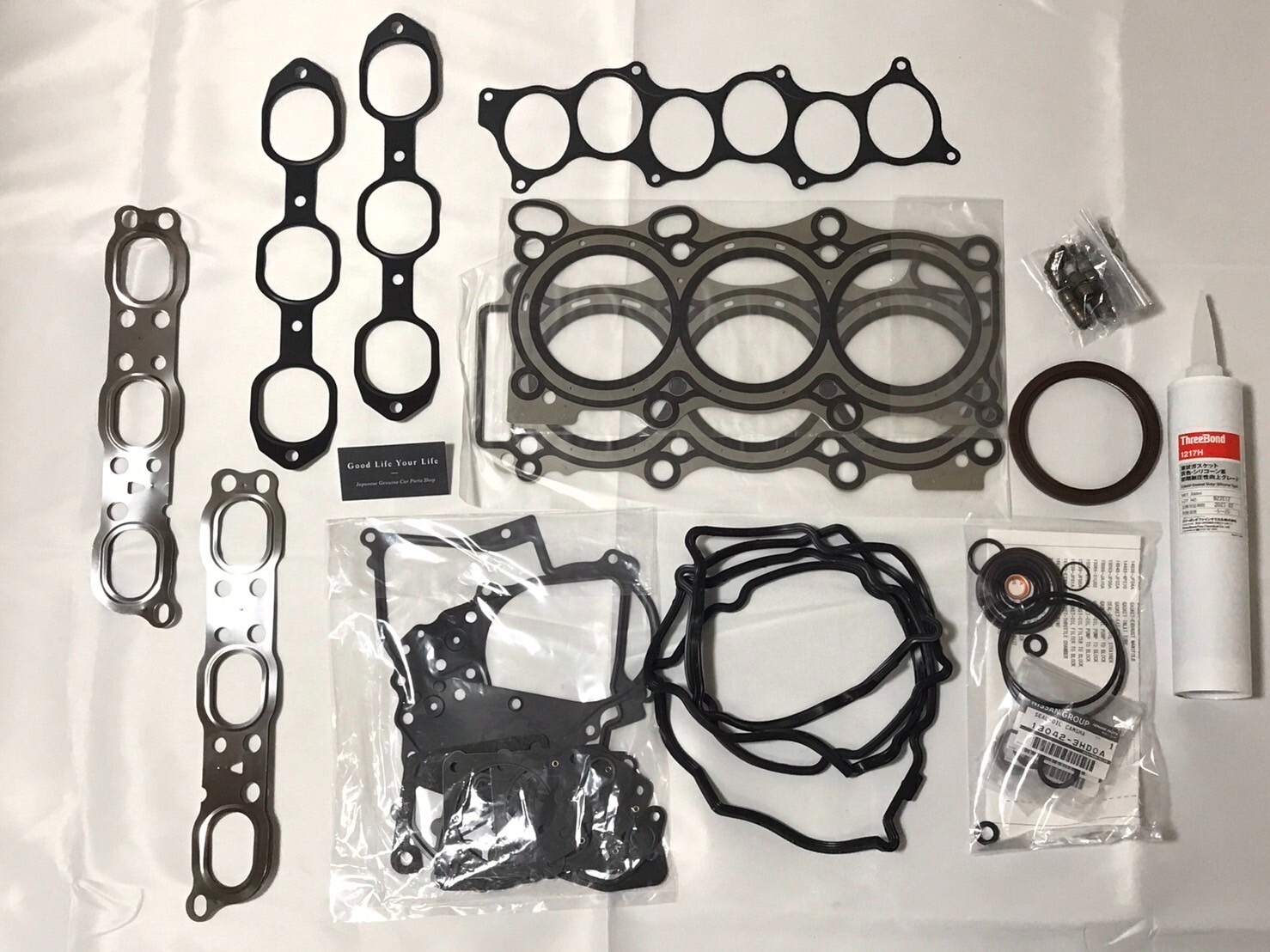 hanautaページ NISSAN GT-R CBA DBA R35 VR38DETT ENGINE GASKET KIT OVERHAUL
