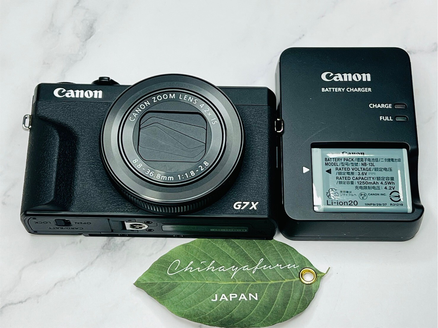 Canon PowerShot G7X本体,バッテリー2個,充電器,説明書 $_57.JPG?set_id=880000500F