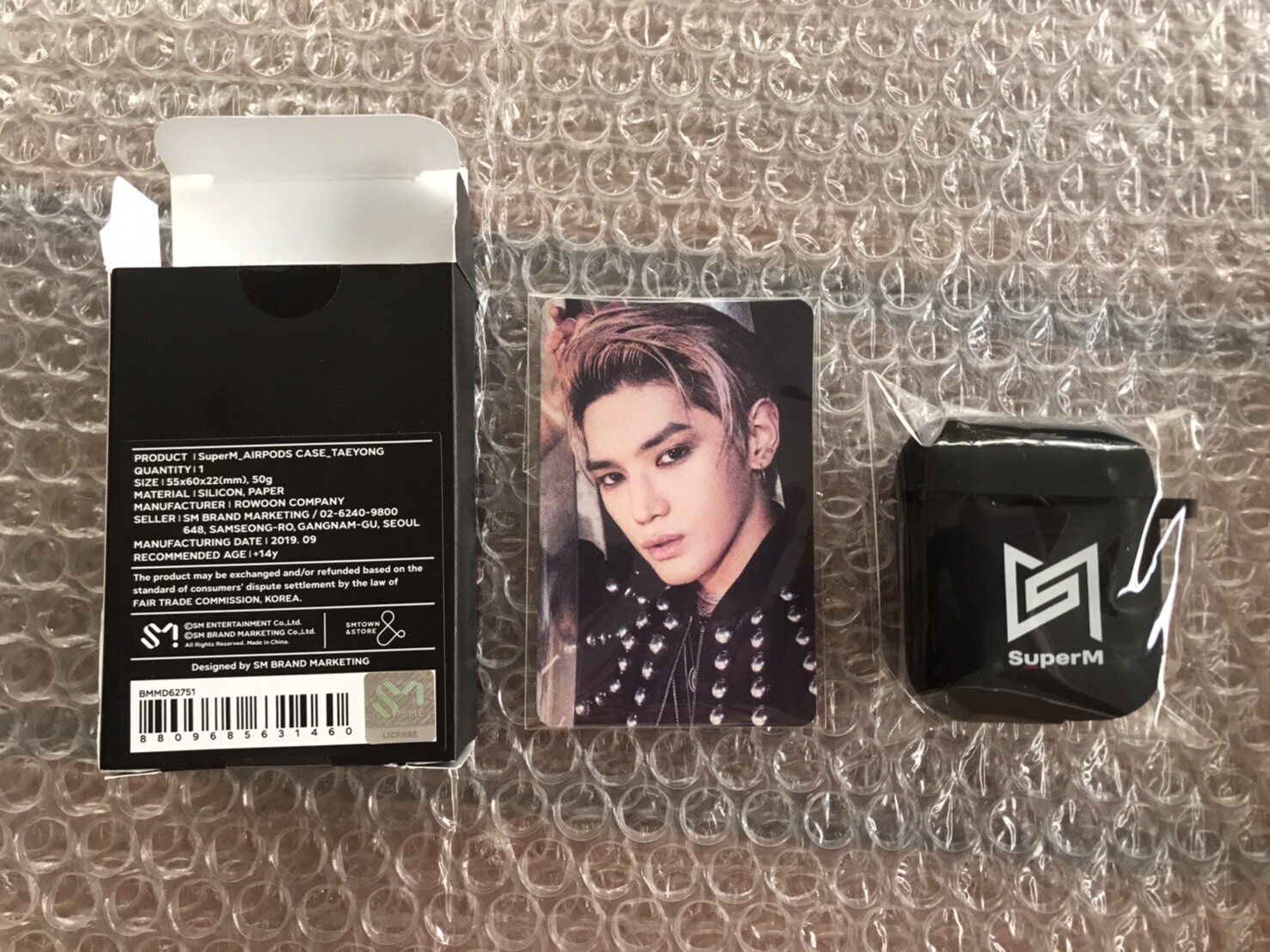 NCT SuperM マーク ポップアップ AirPods ケース トレカ SuperM NCT マーク pop up airpods ケース トレカ