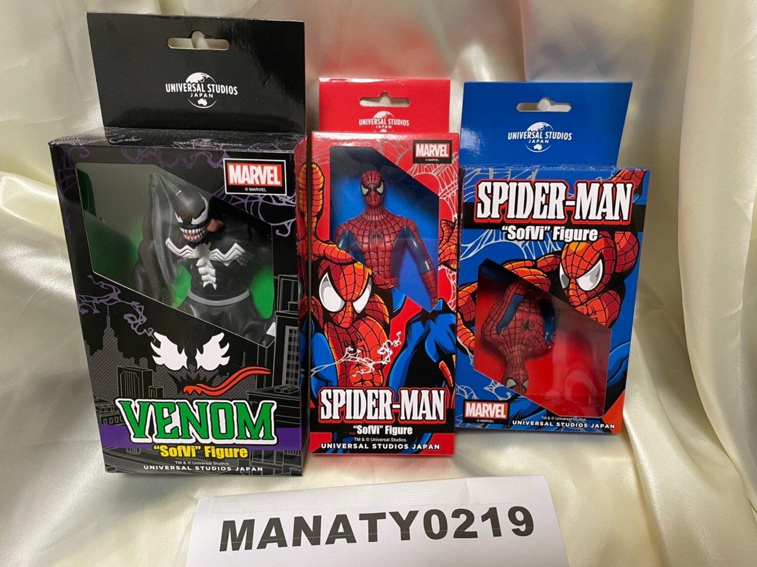 USJ限定 VENOM ヴェノム スパイダーマン トミカ 廃盤 入手困難　6個 minicar-kenbox_2447111099994