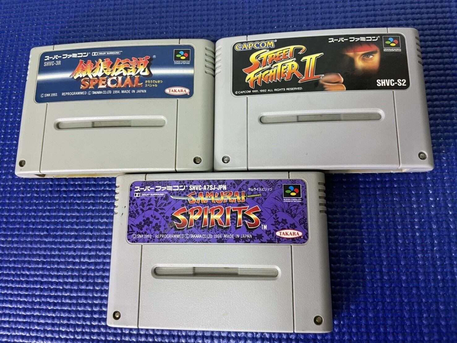 Nintendo Super Famicom Cassette from Japan SFC NTSC-J 3 Nintendo Super Famicom Cassette from Japan SFC NTSC-J 3