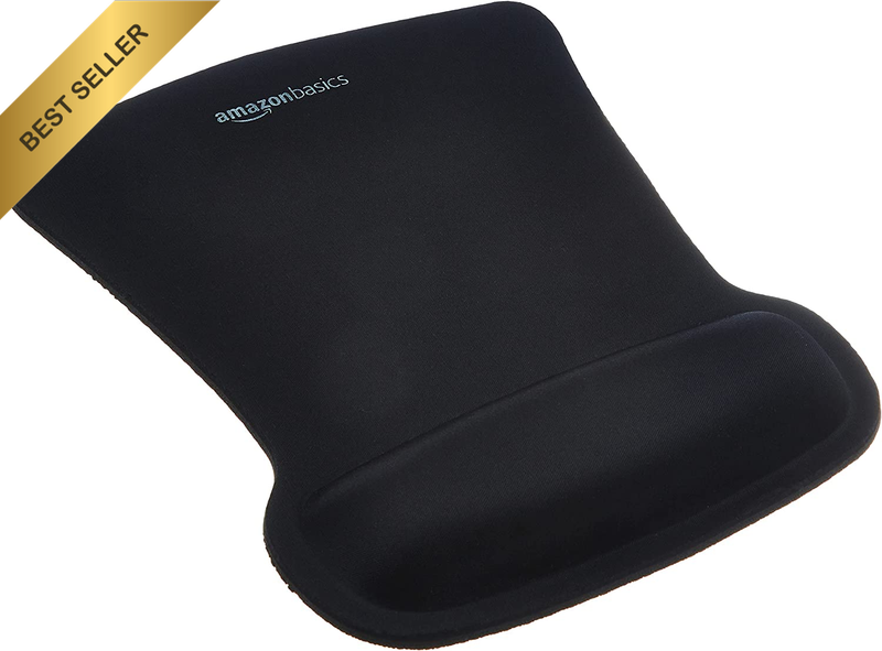 Amazonbasics Gel Mouse Pad with Wrist Rest