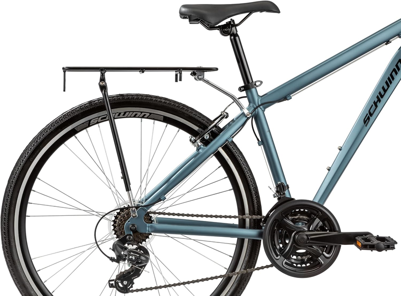 Rear Bike Cargo Rack, Durable Rack Holds 26 Lbs, Fits Most Adult Bikes 24-29-Inc