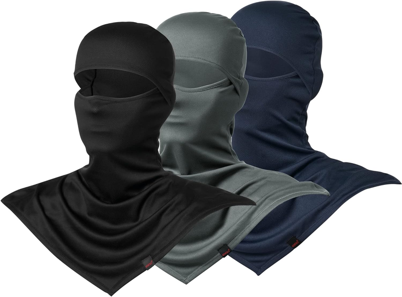 3 Pack Pasamontanas Calavera Balaclava Militar Mascara Para El Frio De Moto