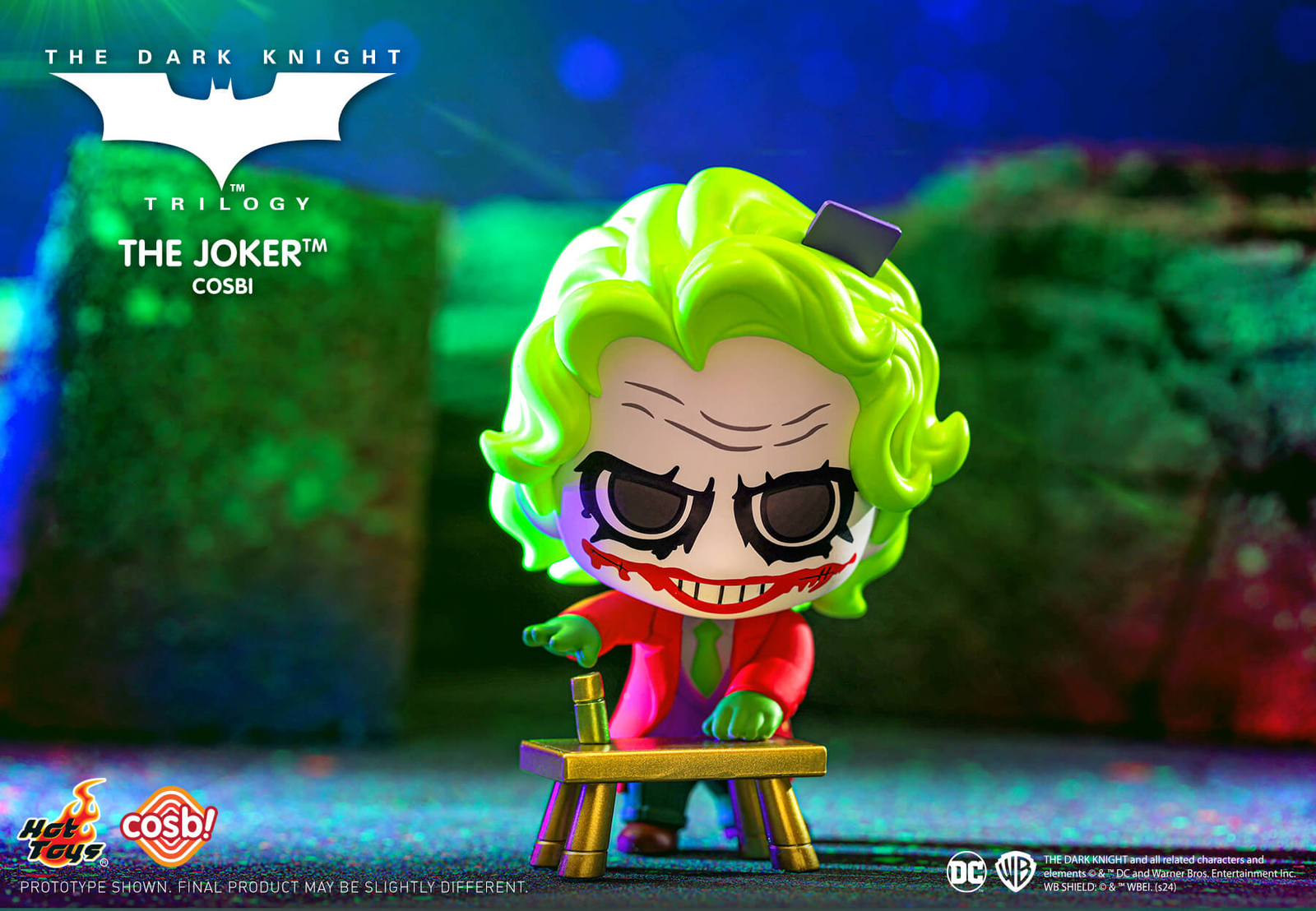 Hot Toys The Dark Knight Trilogy Jokerized Cosbi Collection