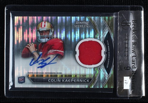 2011 Bowman Sterling Colin Kaepernick #BSAR-CK