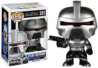Funko POP TV #231: Battlestar Galactica Classic CYLON CENTURION Figure 3.75'' NIP