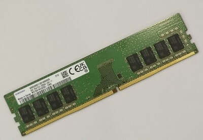 SAMSUNG 8GB DDR4 3200MHz Desktop DIMM RAM 1Rx8 PC4-25600 M378A1K43EB2-CWE