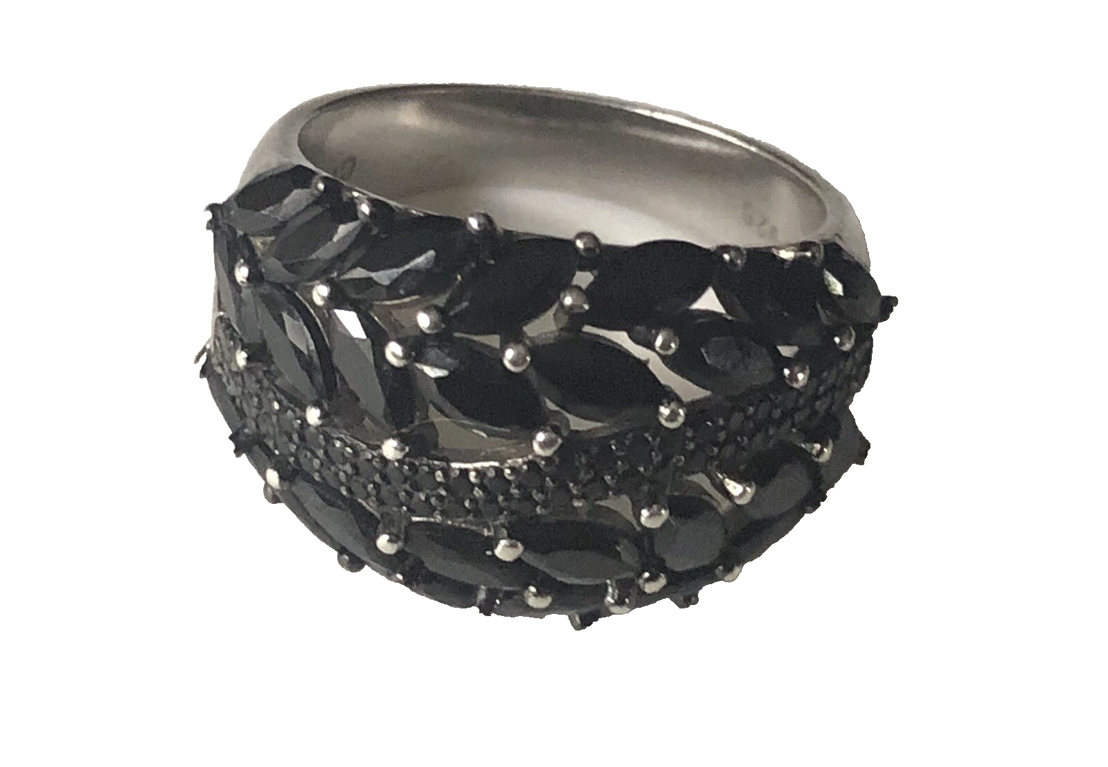 Moissanite Bentley Ring - 925 Silver | Mens Iced Out Ring