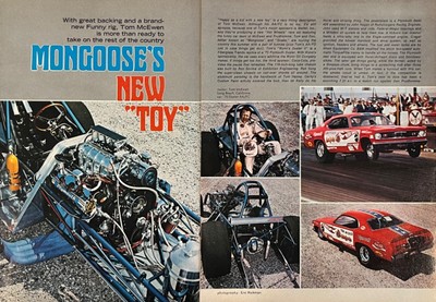The Legendary Tom  The  Mongoose  McEwen s 1970 Plymouth Duster Funny Car!