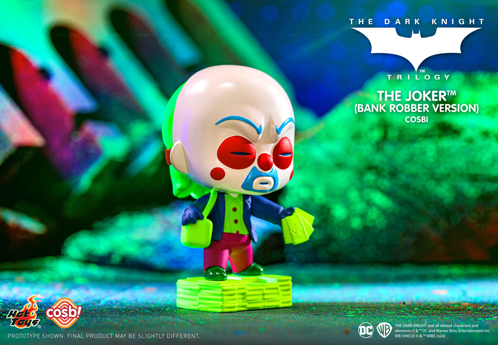 Hot Toys The Dark Knight Trilogy Jokerized Cosbi Collection