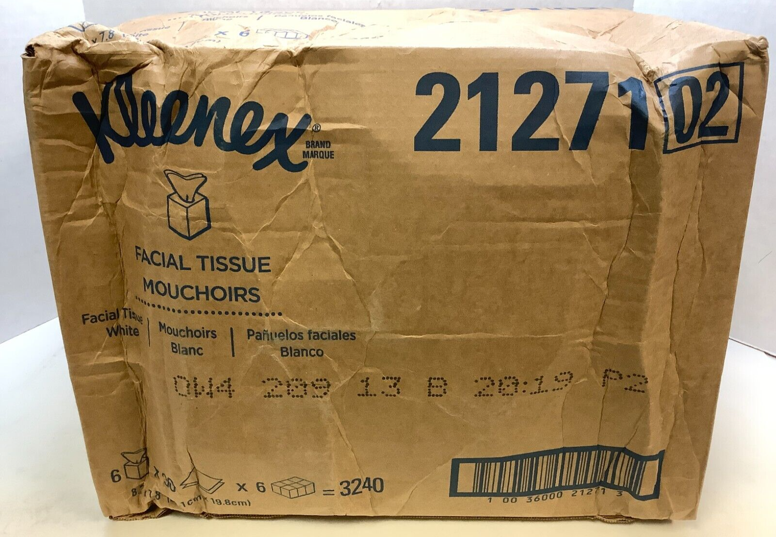 Kimberly-Clark Professional 21271 Comfort Touch, 36 Boxes, Disheveled Case