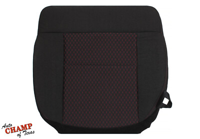 2004-2006 Ford F150 FX4 SuperCab Quad -Driver Side Bottom Cloth Seat Cover Black